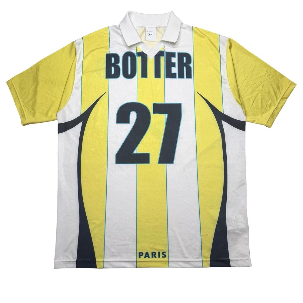Reebok x Botter Paris Reverse Striped Soccer Jersey (Small but fits 2XL)